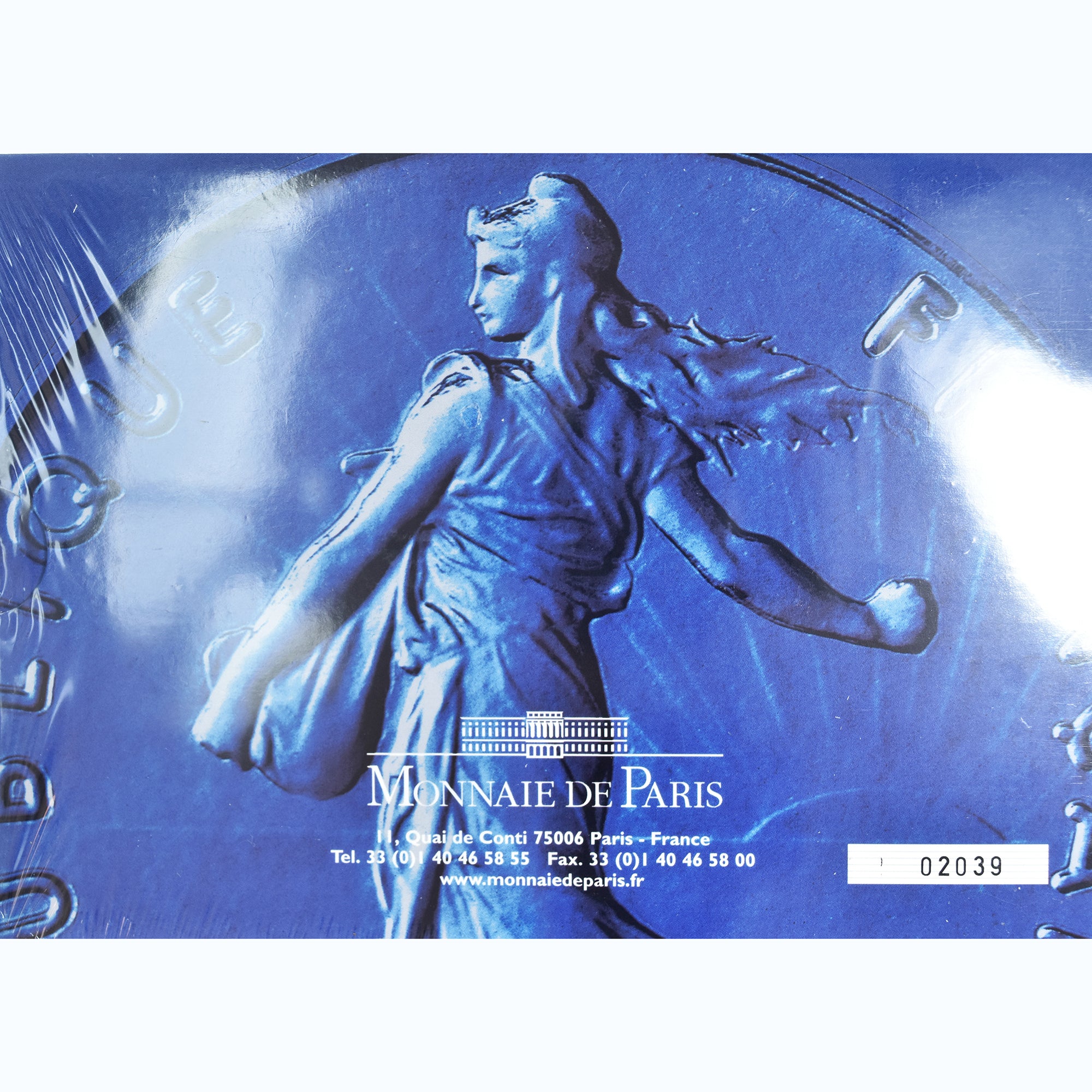 Moneda, Francia, Coffret 1 c. à 20 frs., 2000, Monnaie de Paris, BU, FDC, Sin
