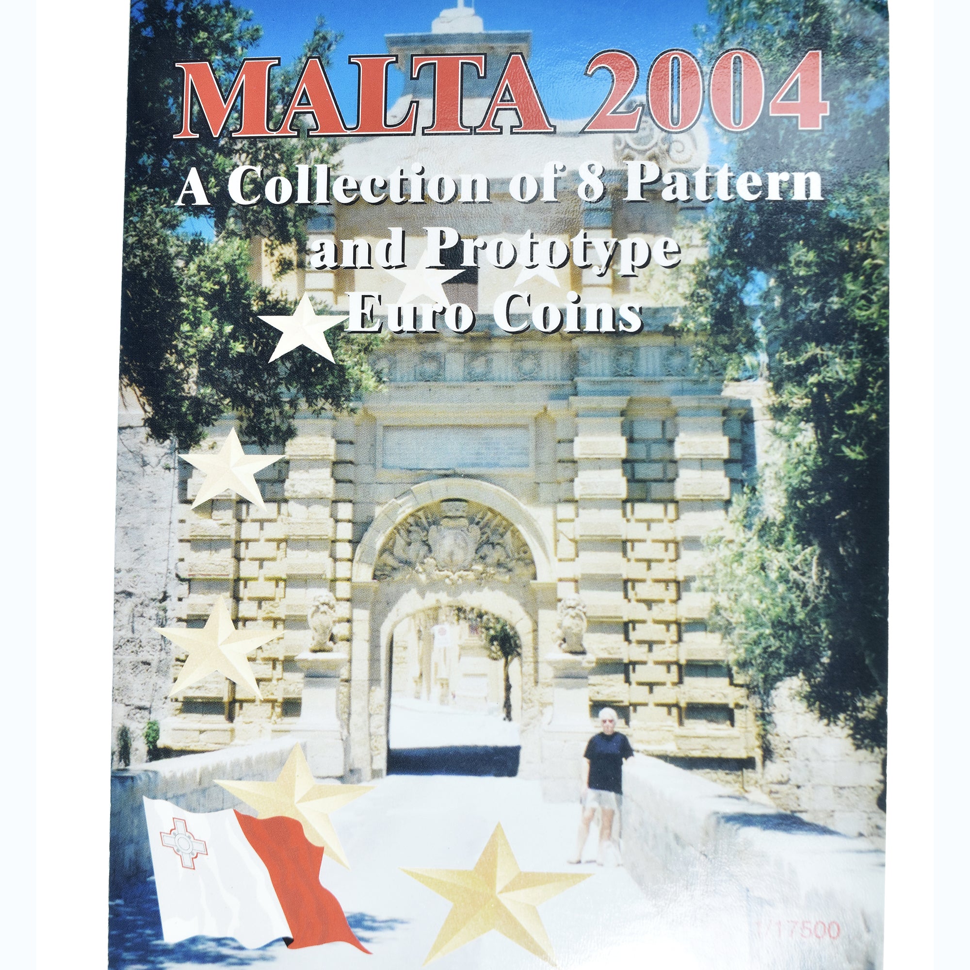 Malta, 1 Cent to 2 Euro, 2004, unofficial private coin, FDC, Bi-Metallic