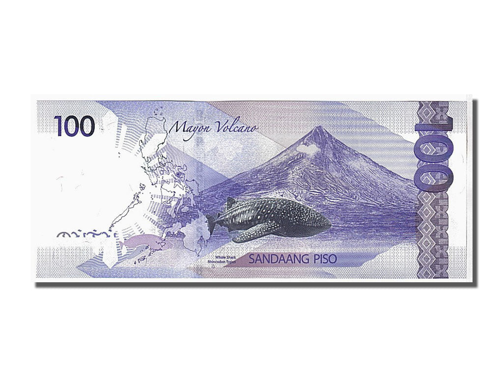 Banconote, Filippine, 100 Piso, 2010, FDS