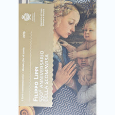 San Marino, 2 Euro, Filippo Lippi, 2019, Rome, FDC, Bi-metallico