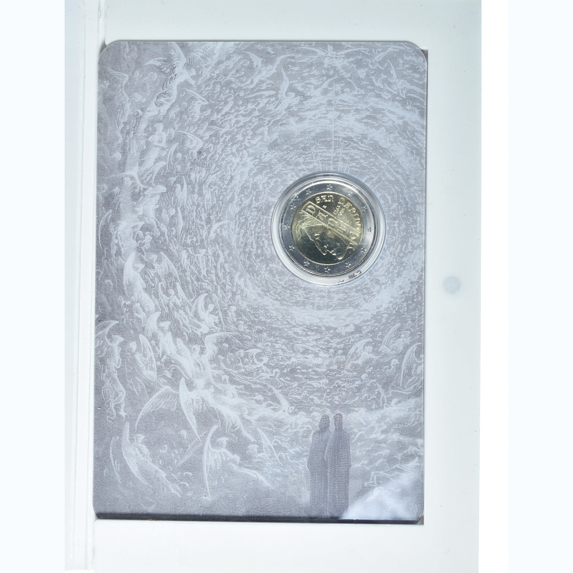 San Marino, 2 Euro, 750ème Anniversaire De La Naissance De Dante, 2015, Rome