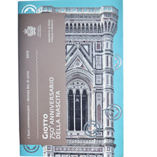 San Marino, 2 Euro, 750 anniversaire de la naissance de Giotto, 2017, Rome