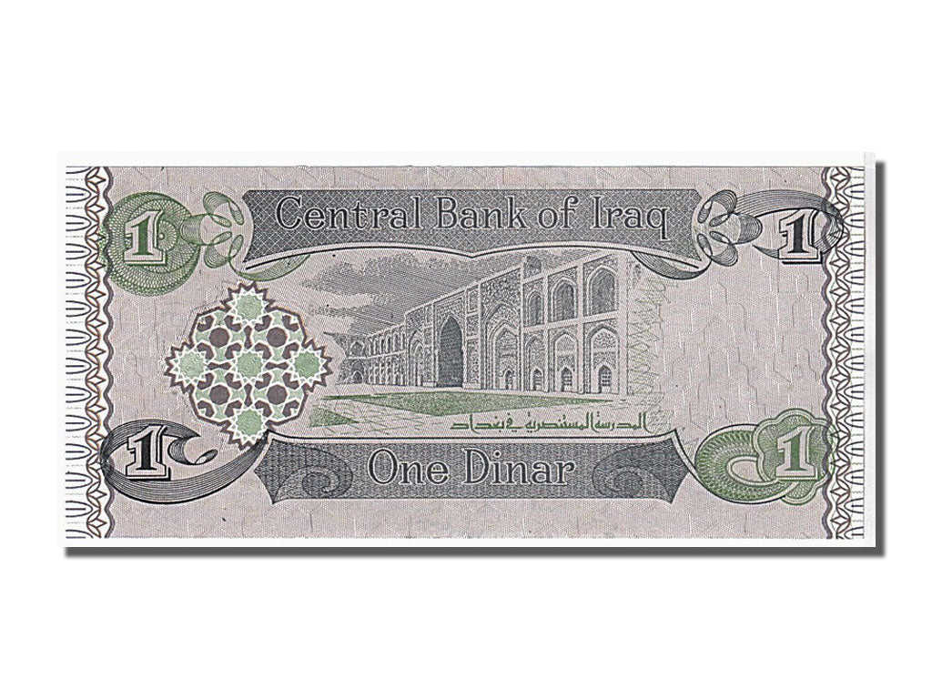 Geldschein, Irak, 1 Dinar, 1992, KM:79, UNZ