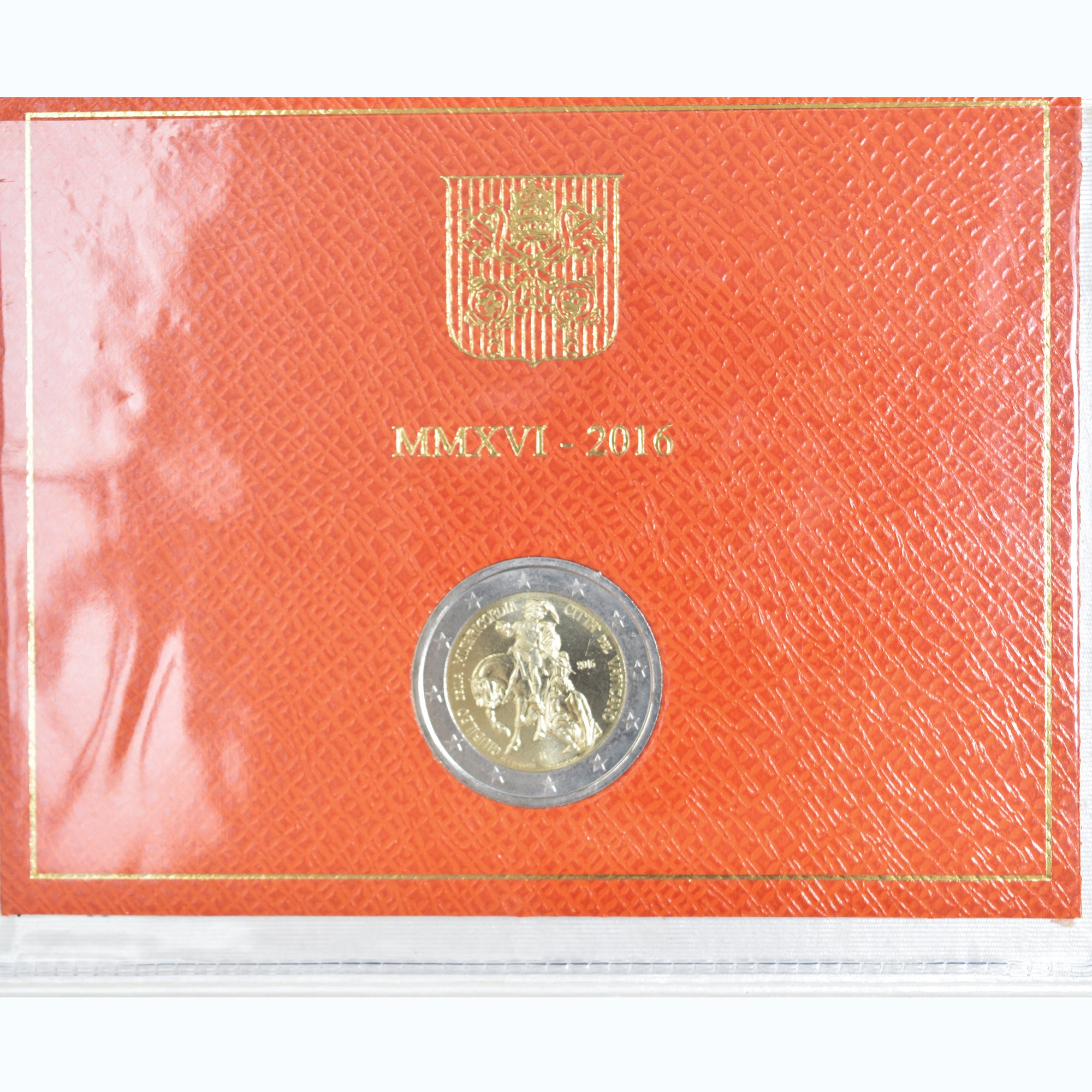 Vaticano, 2 Euro, Jubilé de la Miséricorde, 2016, Rome, Pape François, FDC