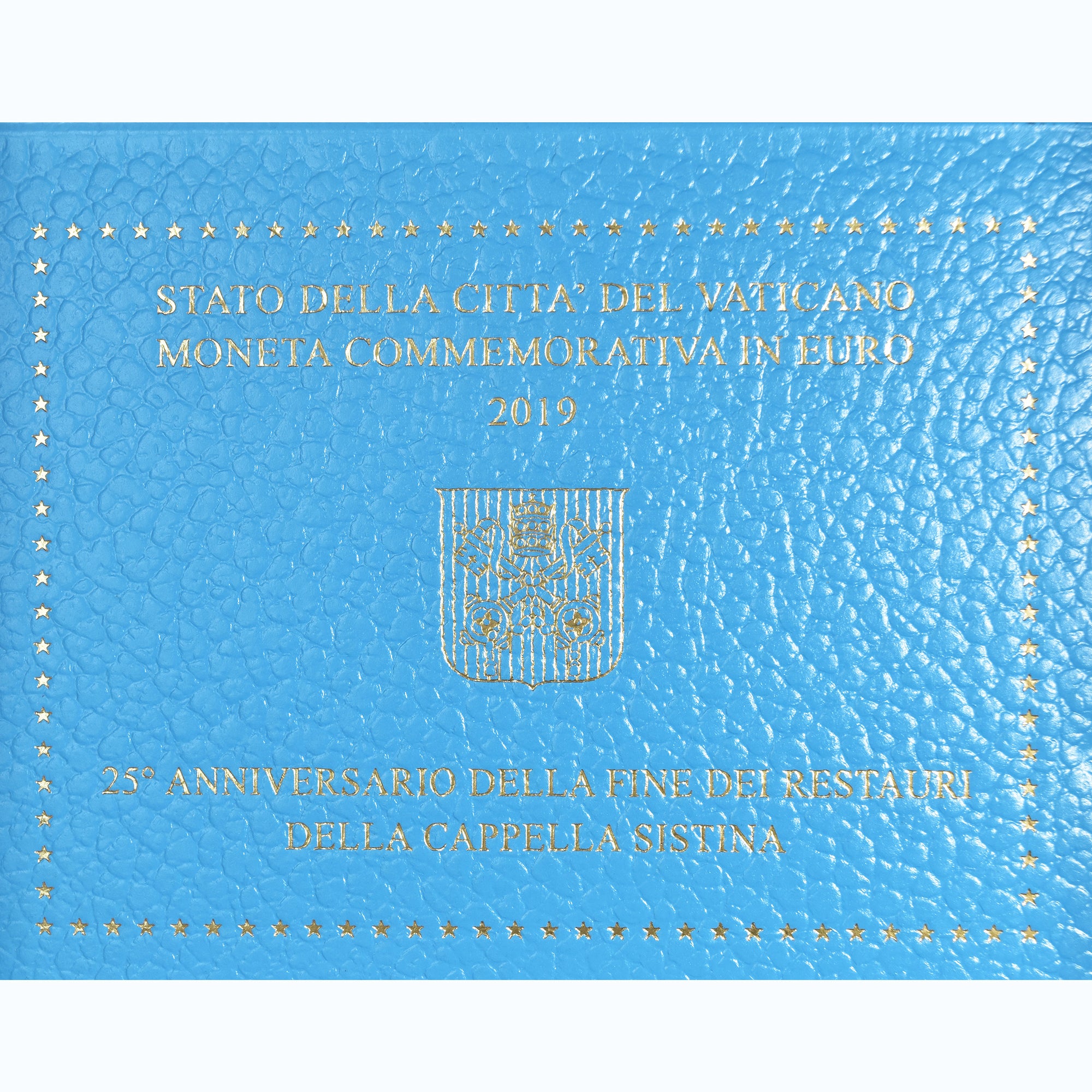 Vaticano, 2 Euro, 25ème anniversaire de la fin de la restauration de la