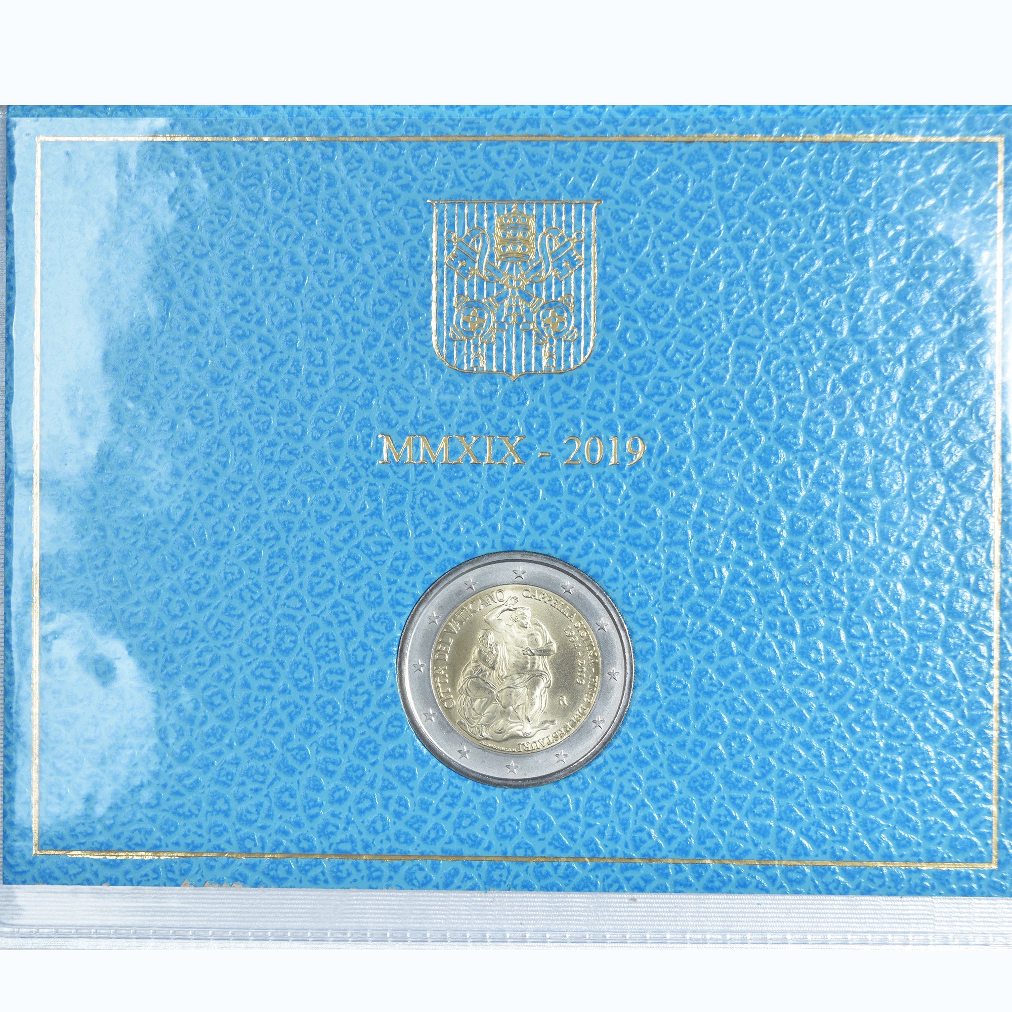 Vaticano, 2 Euro, 25ème anniversaire de la fin de la restauration de la