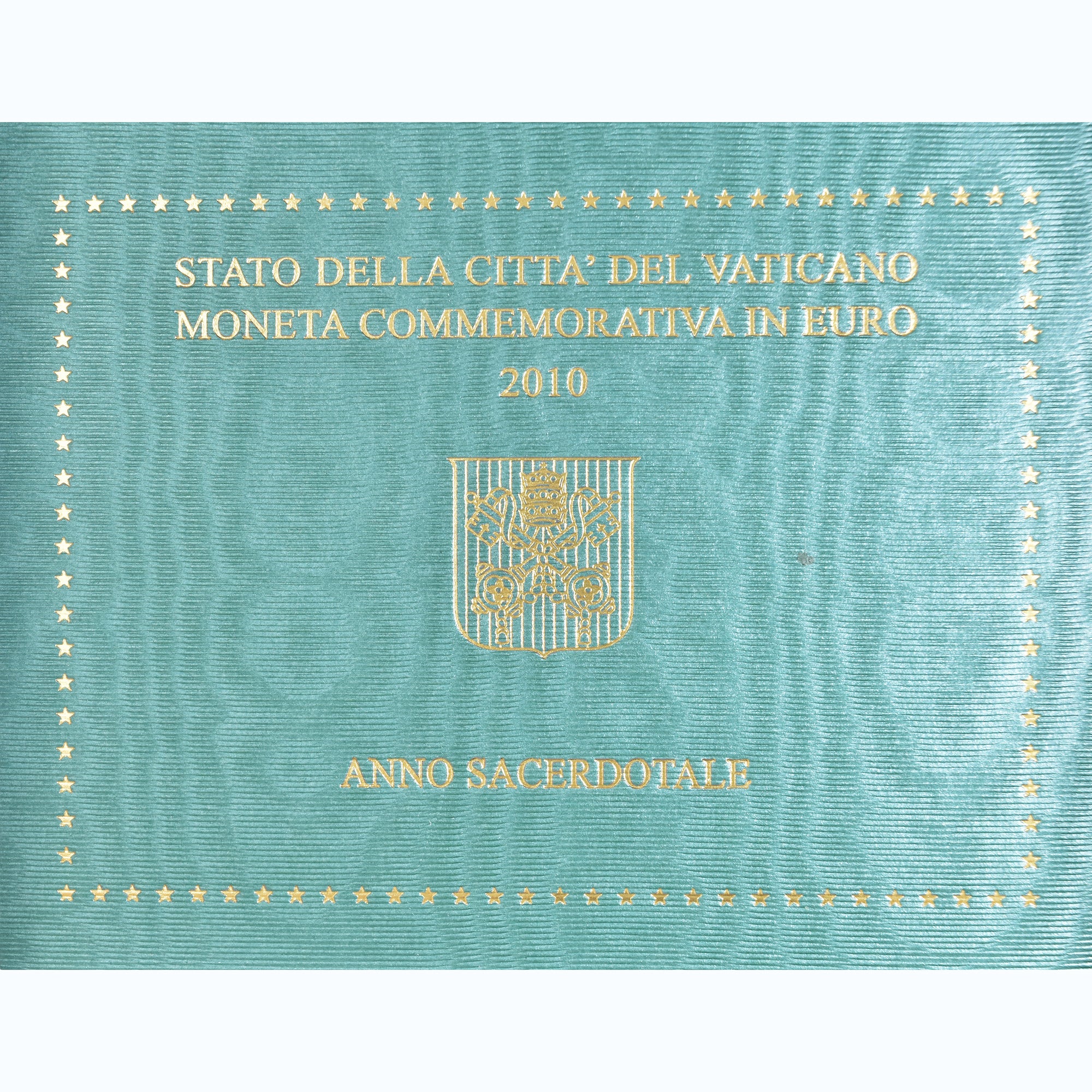 Vatican, 2 Euro, année du Sacerdoce, 2010, Rome, Benoit XVI, MS(65-70)
