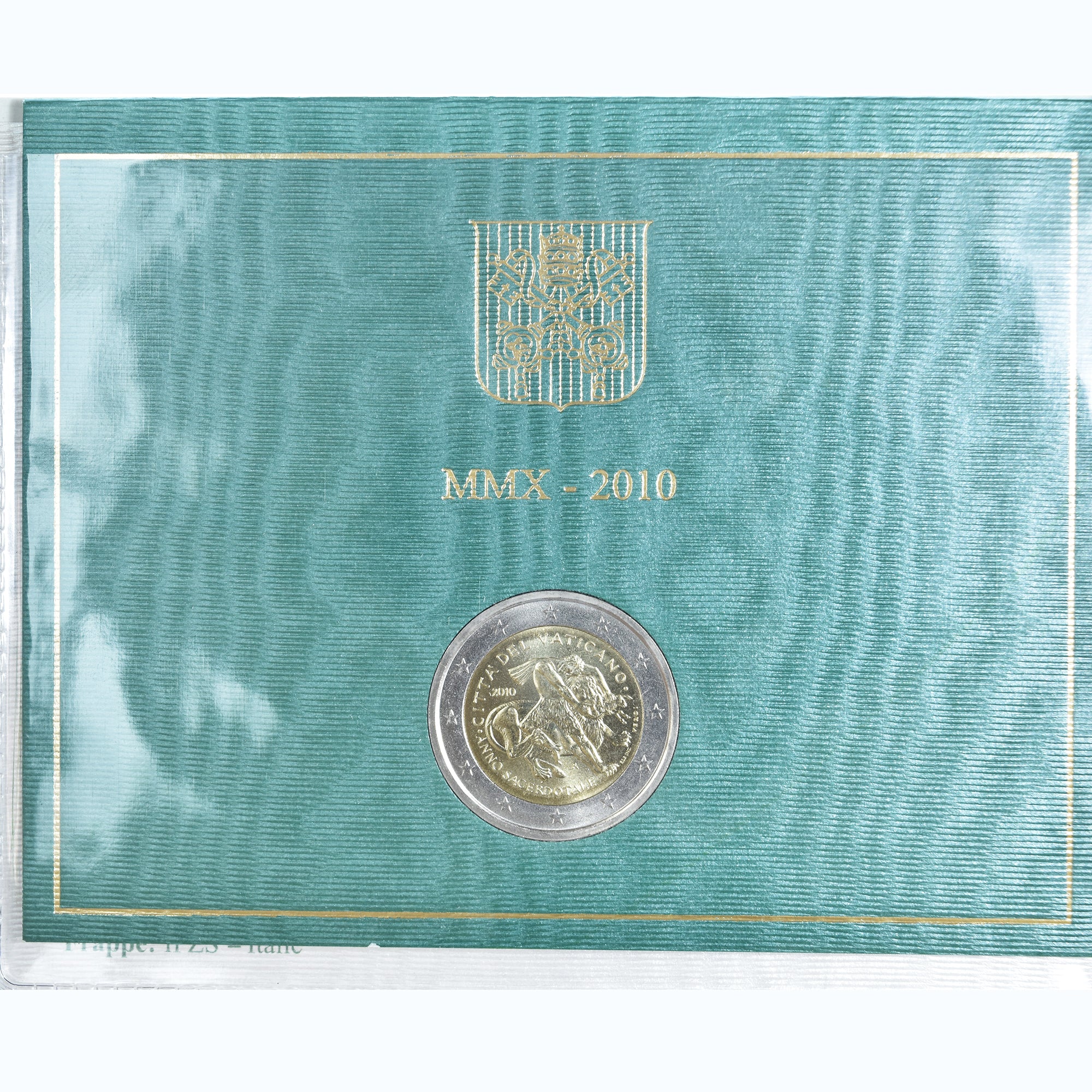 Vatican, 2 Euro, année du Sacerdoce, 2010, Rome, Benoit XVI, MS(65-70)