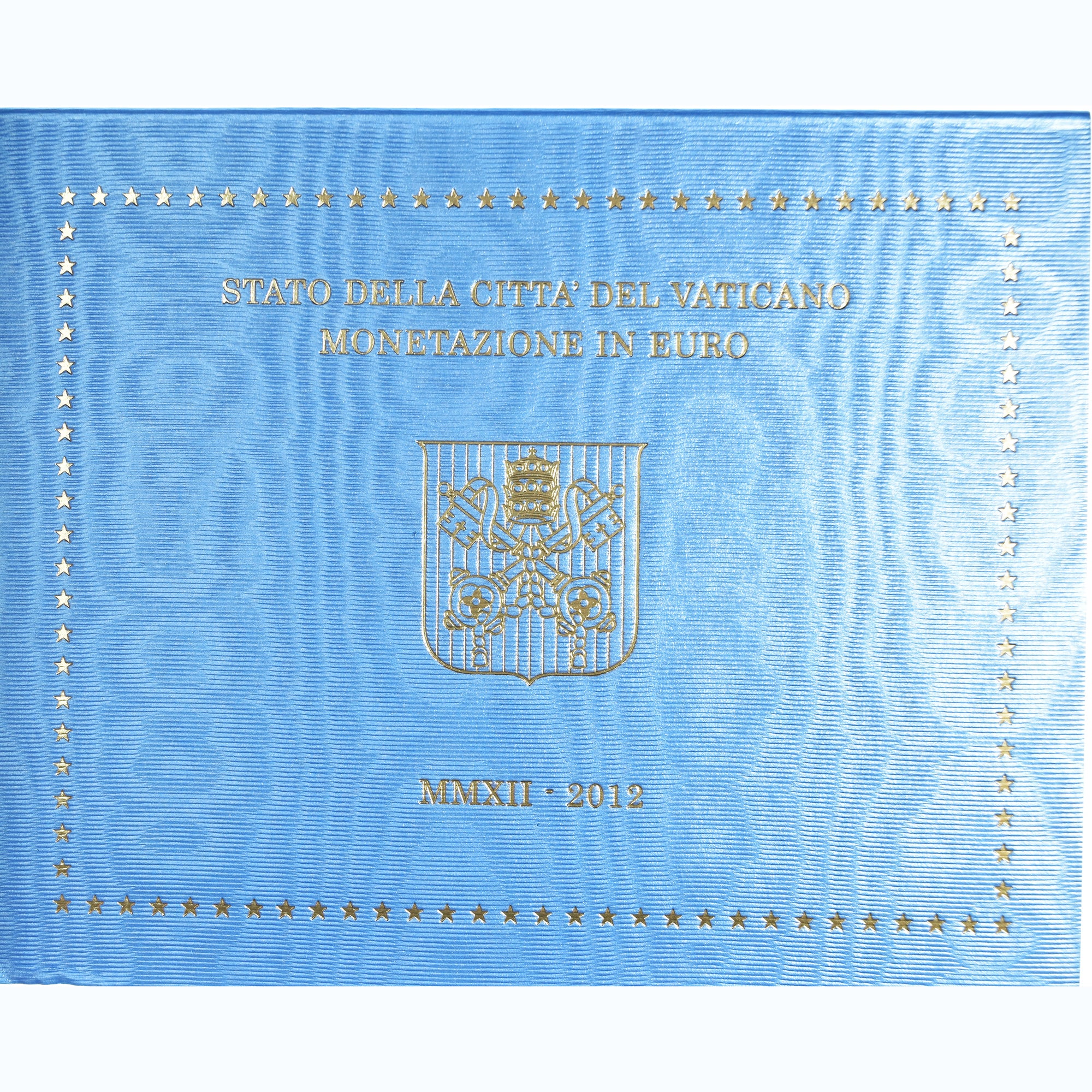 Vaticano, 1 Cent to 2 Euro, euro set, 2012, Rome, Benoit XVI, FDC, N.C.