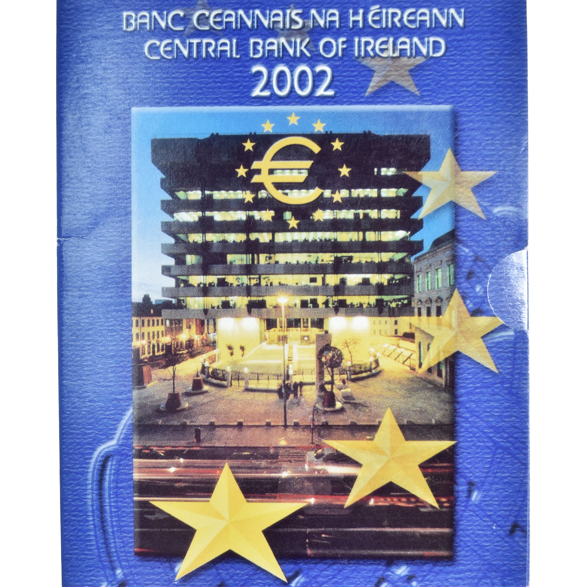 Irlanda, 1 Cent to 2 Euro, euro set, 2002, Central Bank of Ireland, MS(65-70)