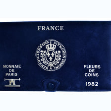 Munten, Frankrijk, Coffret 1 c. à 100 frs., 1982, Monnaie de Paris, FDC