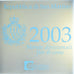 San Marino, Euro-Set, 2003, Rome, 1 cent to 5 euro, STGL