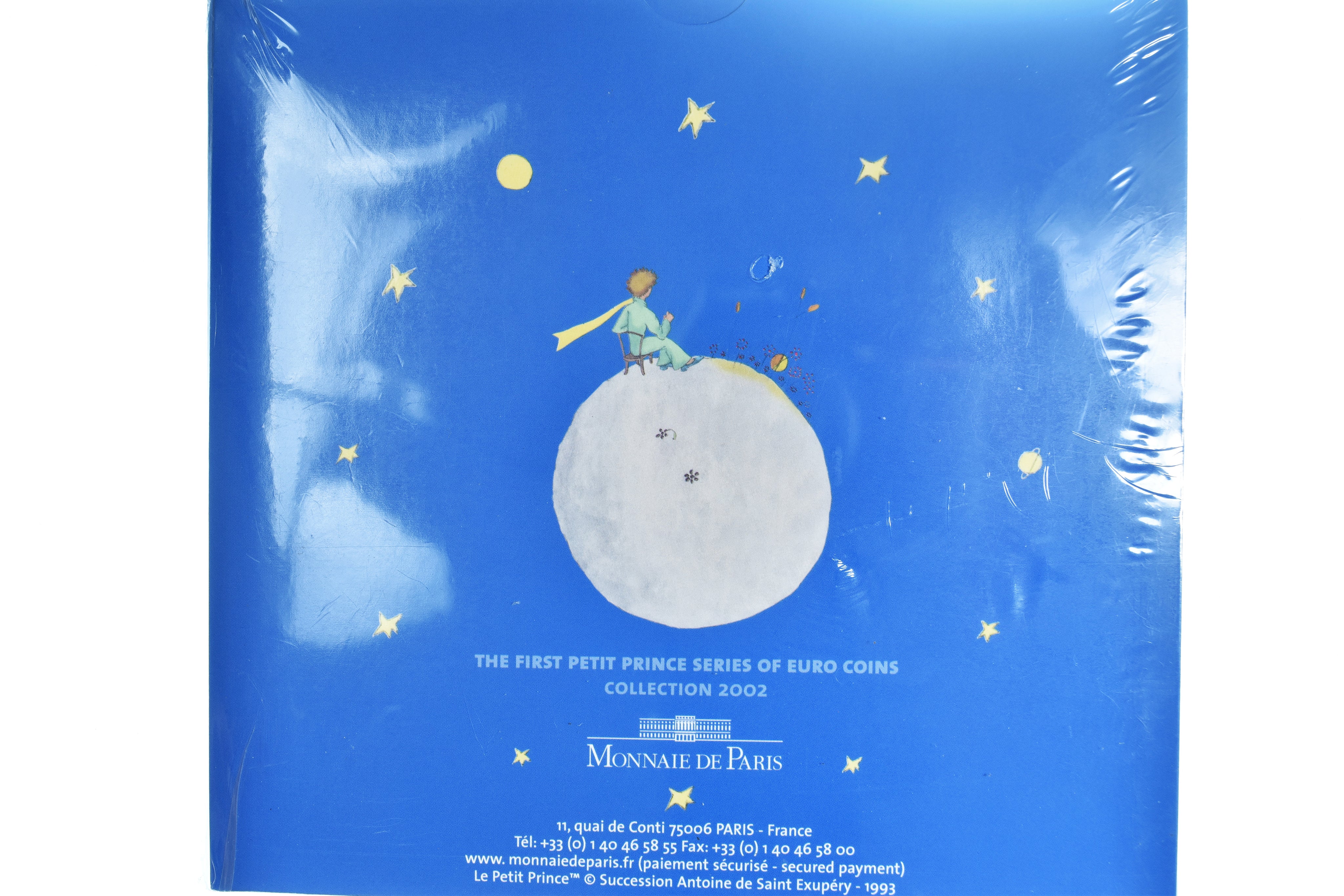 Francja, Euro-Set, Petit Prince, 2002, Monnaie de Paris, BU, MS(65-70), ND
