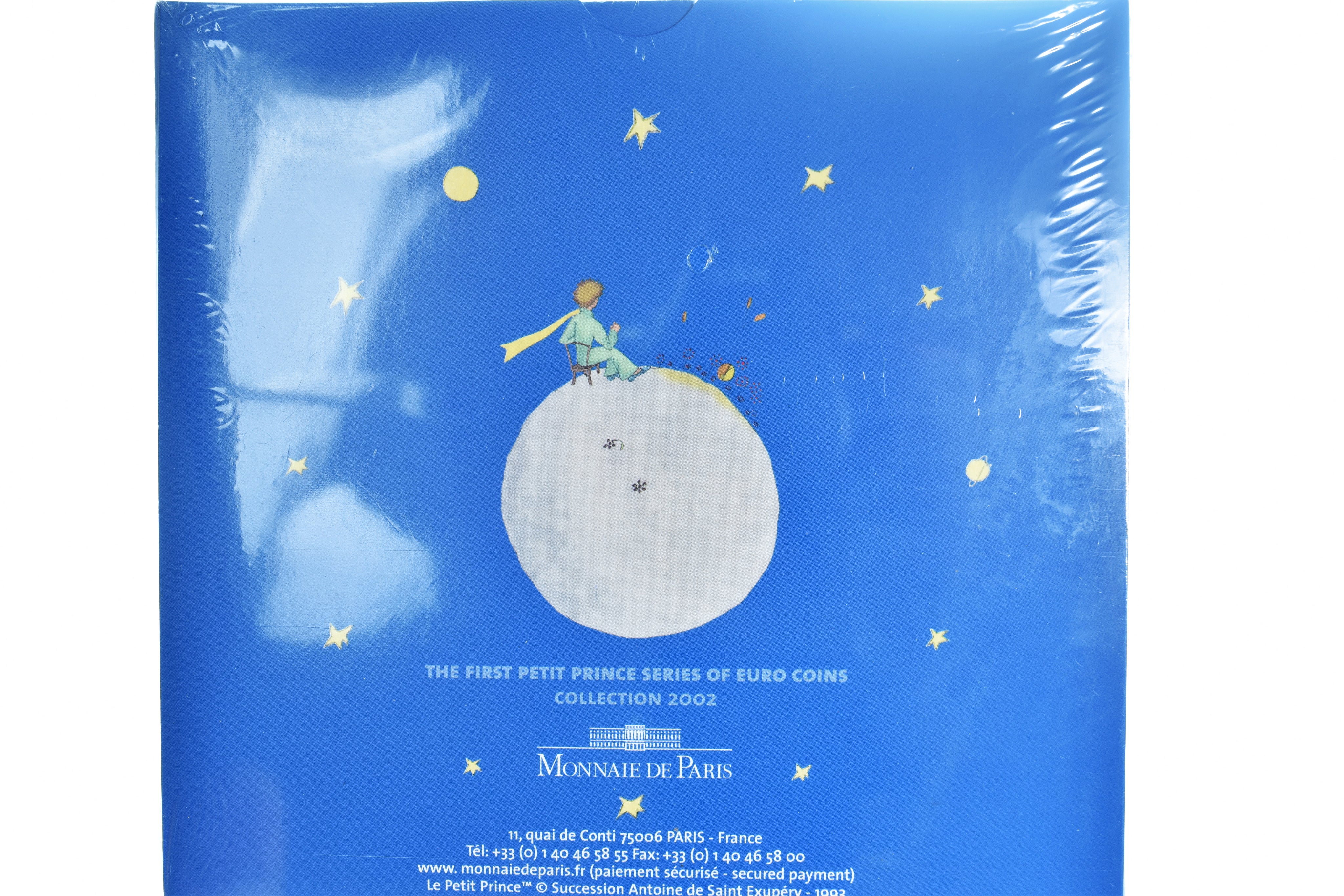 Francja, Euro-Set, Petit Prince, 2002, Monnaie de Paris, BU, MS(65-70), ND
