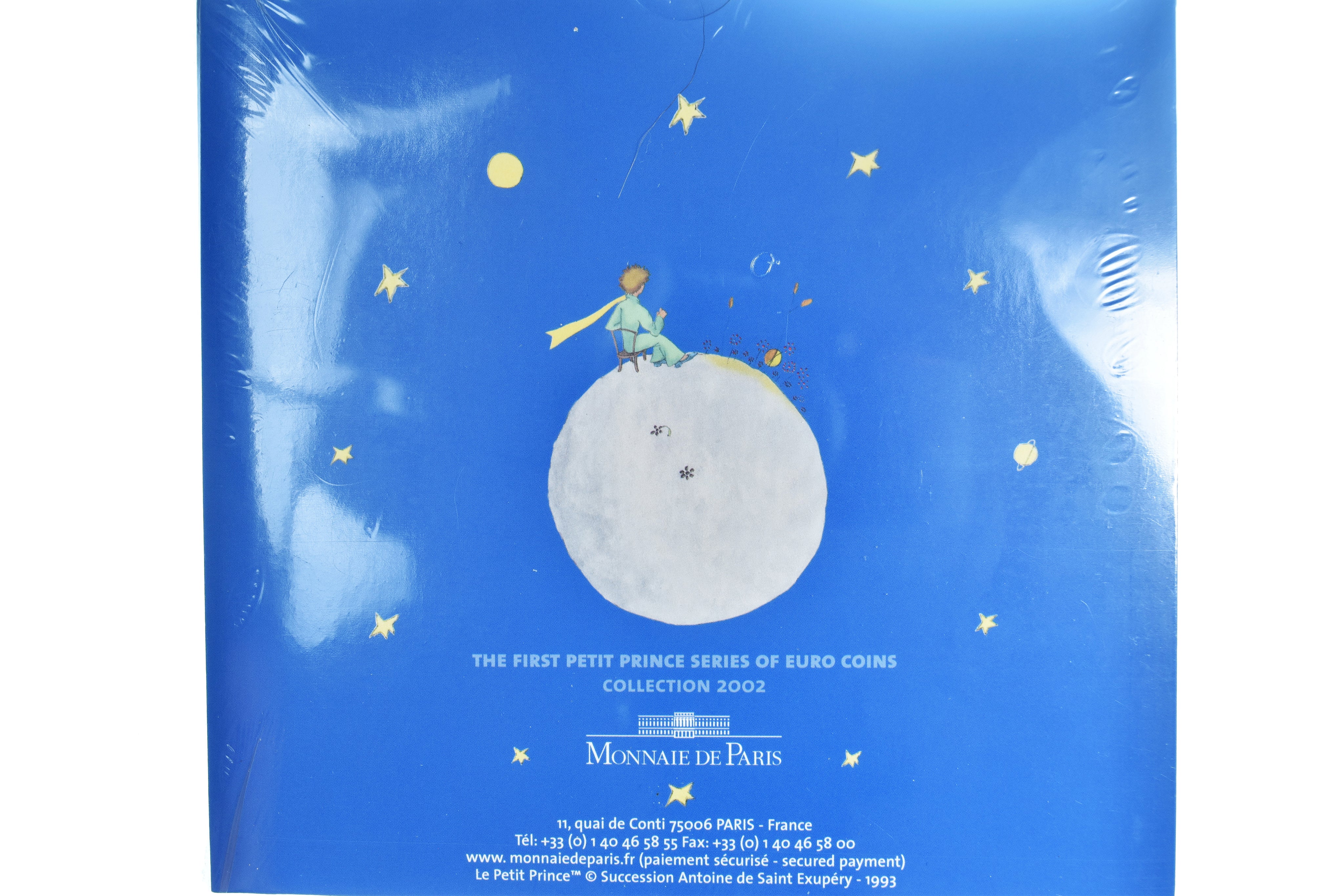 Francja, Euro-Set, Petit Prince, 2002, Monnaie de Paris, BU, MS(65-70), ND