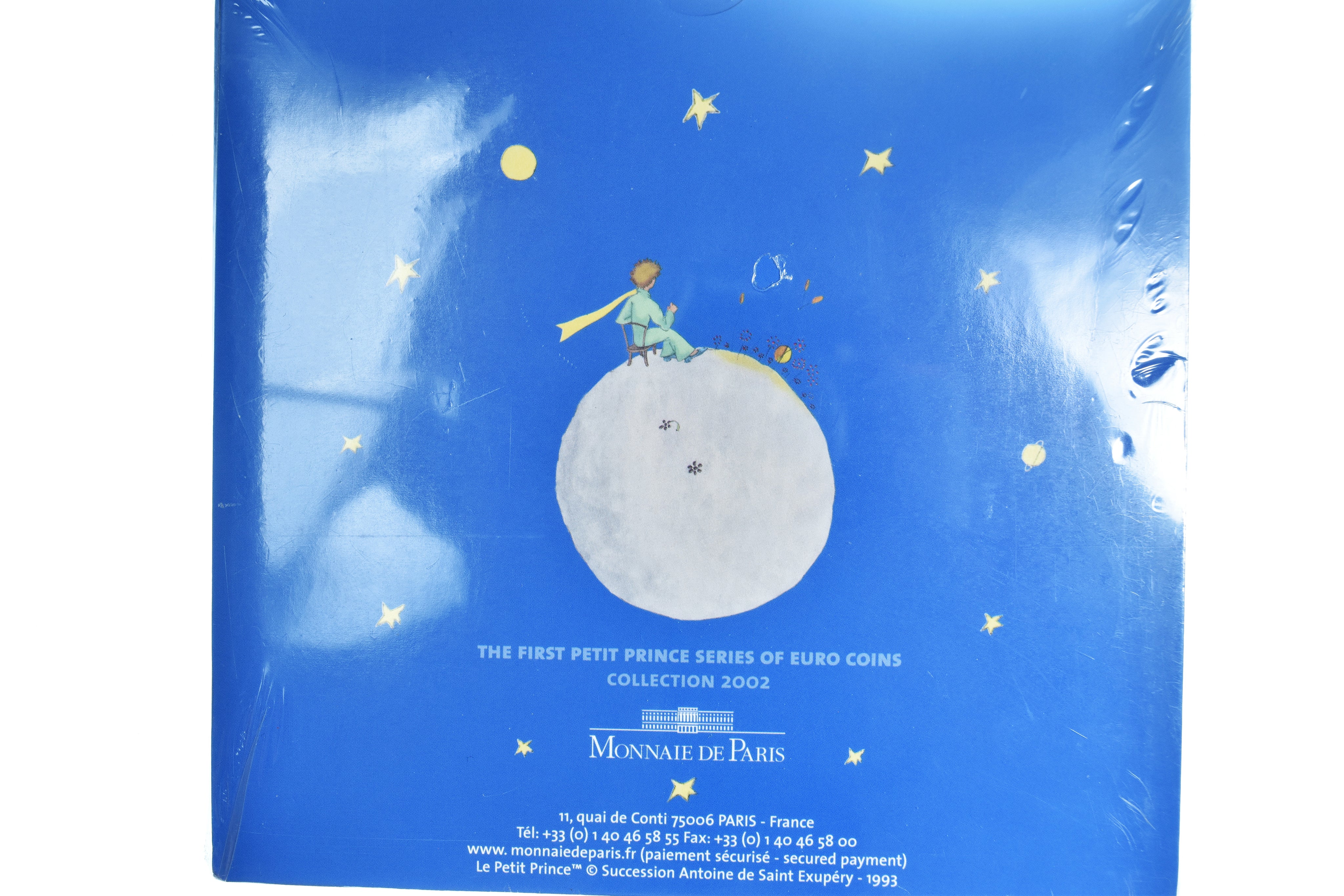 Francja, Euro-Set, Petit Prince, 2002, Monnaie de Paris, BU, MS(65-70), ND
