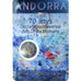 Andorra, 2 Euro, 70 ans de la déclaration universelle des droits de l'homme