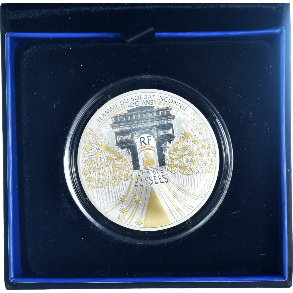 Francia, 10 Euro, Champs-Élysées, 2020, Monnaie de Paris, BE, FDC, Argento