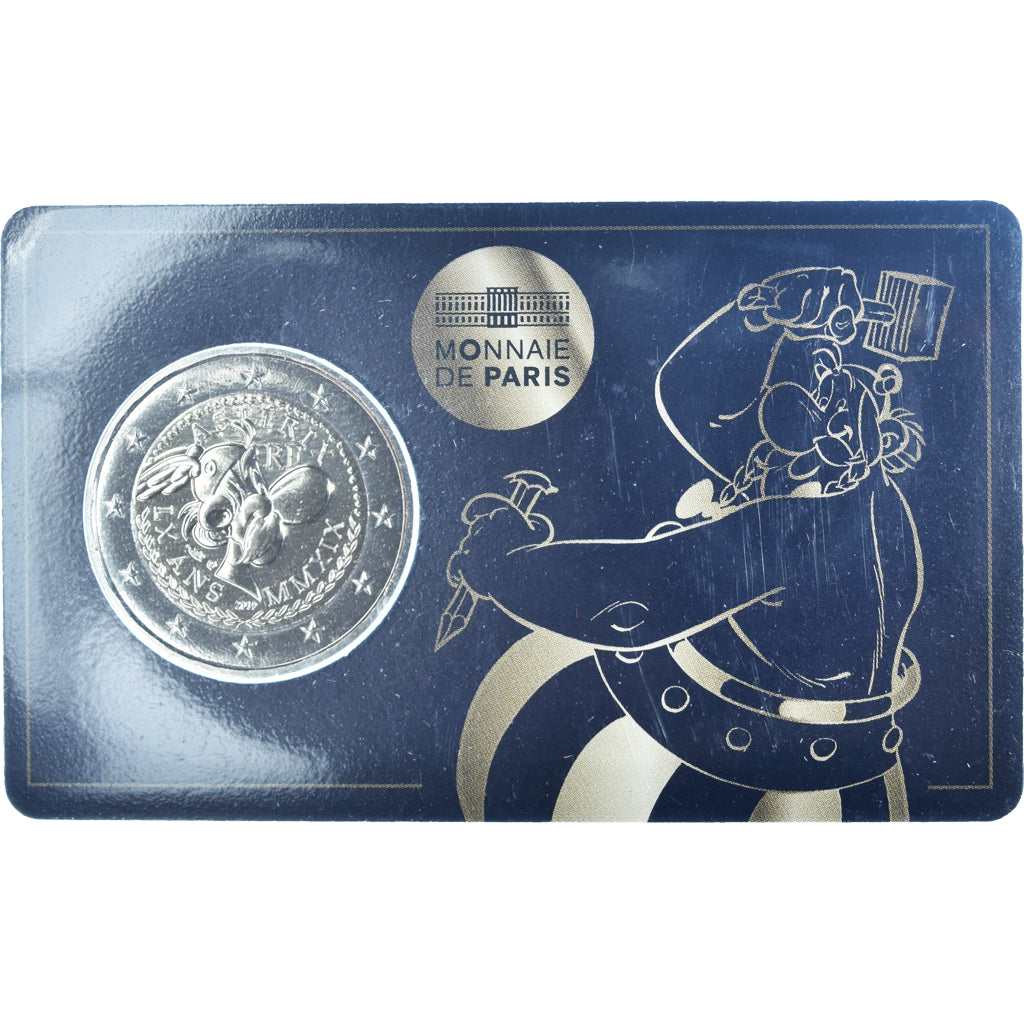 France, 2 Euro, 60 ans d'Astérix, 2019, Monnaie de Paris, BU, FDC