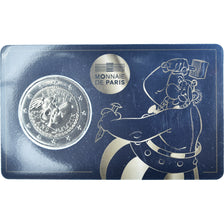France, 2 Euro, 60 ans d'Astérix, 2019, Monnaie de Paris, BU, FDC
