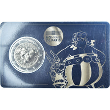 France, 2 Euro, 60 ans d'Astérix, 2019, Monnaie de Paris, BU, FDC