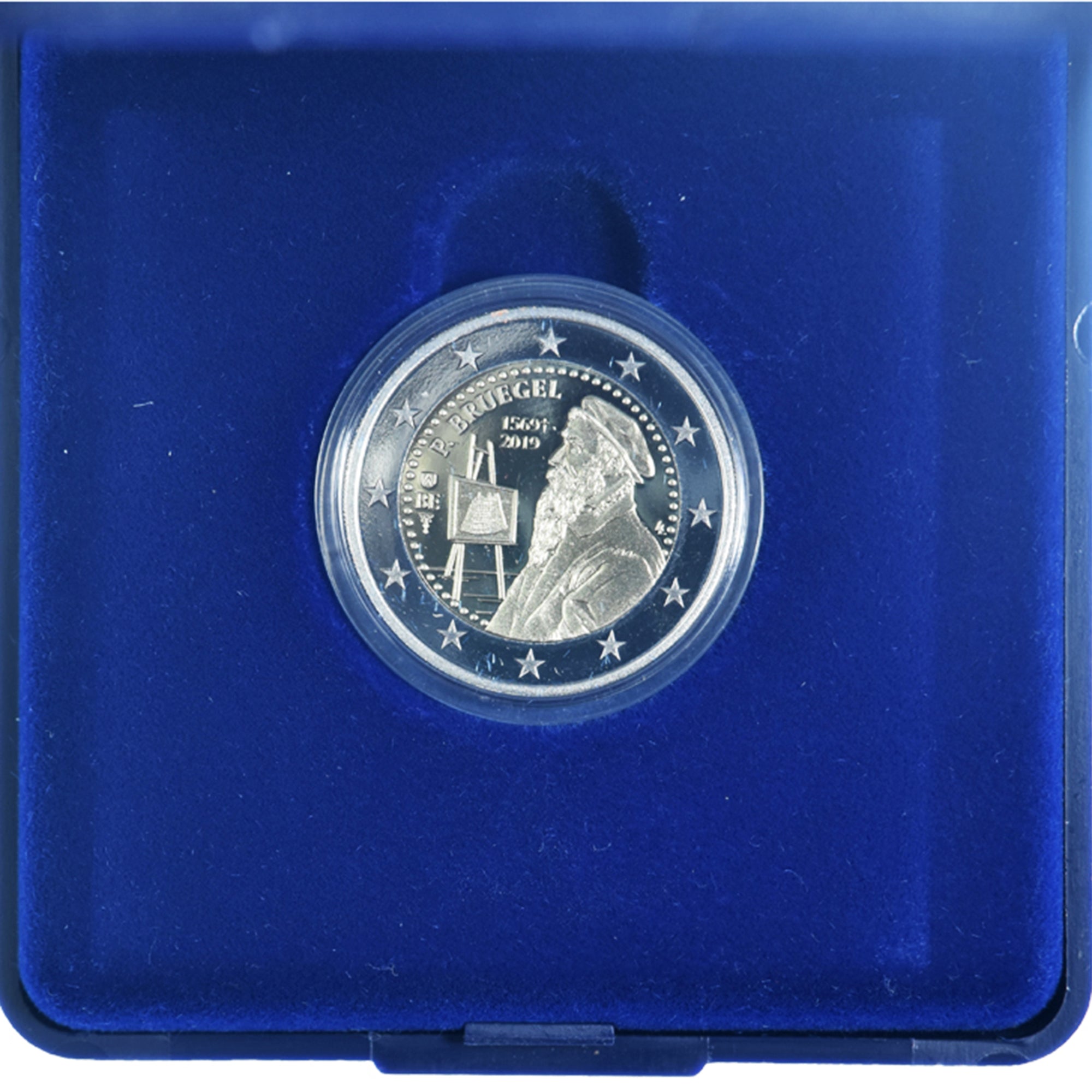 Belgium, 2 Euro, Bruegel l'Ancien, 2019, Utrecht, BE, MS(65-70), Bi-Metallic