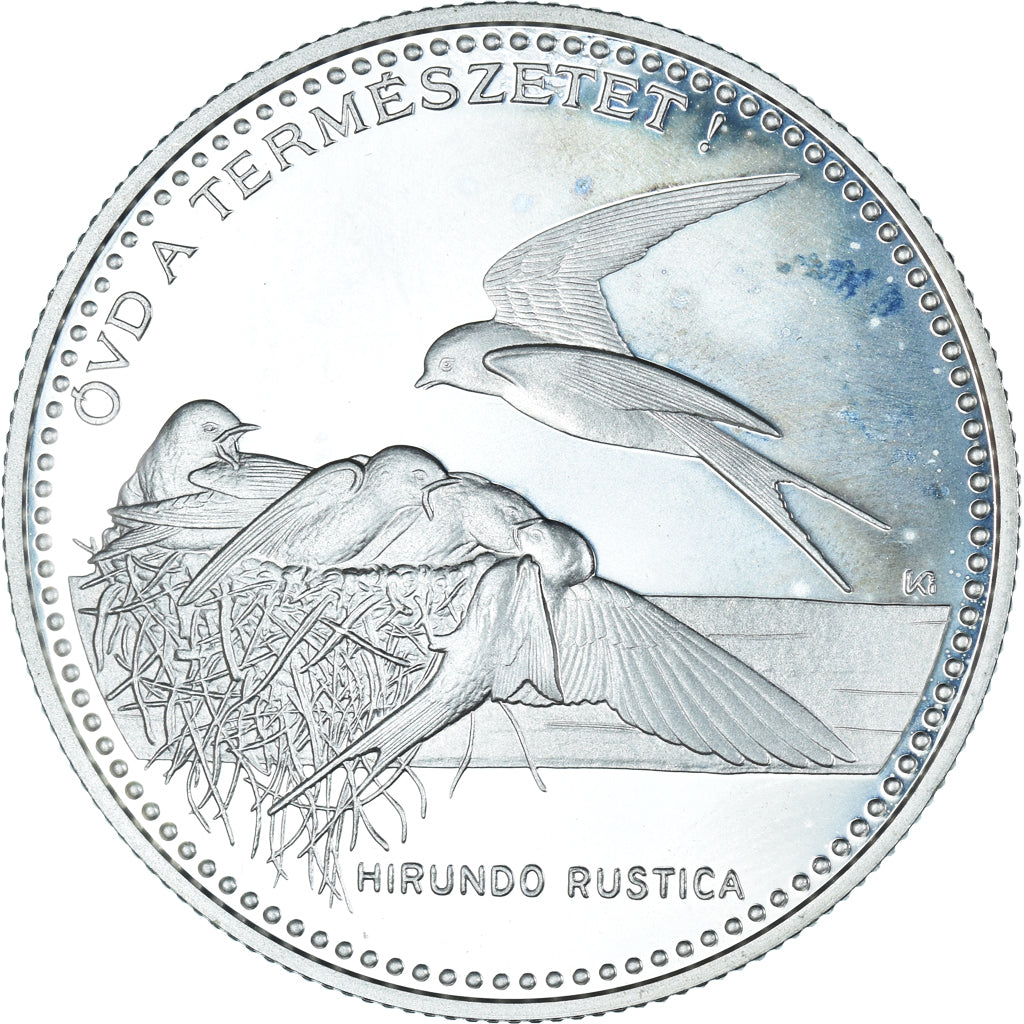 Moneta, Ungheria, WWF, 2000 Forint, 1998, Budapest, Proof, FDC, Argento, KM:730