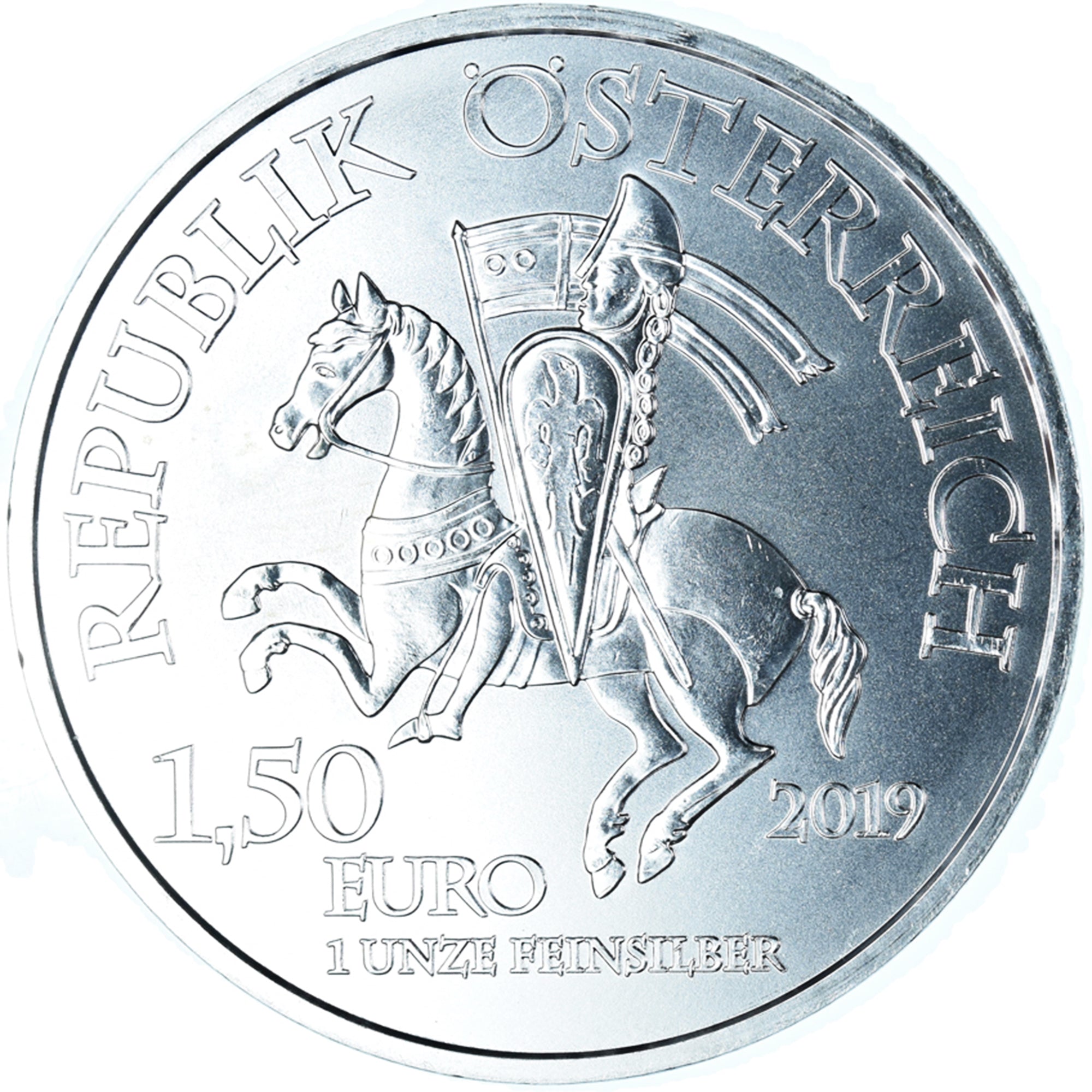 Austria, Wiener Neustadt, 1.5 EURO, 2019, Vienna, 1 Oz, FDC, Argento