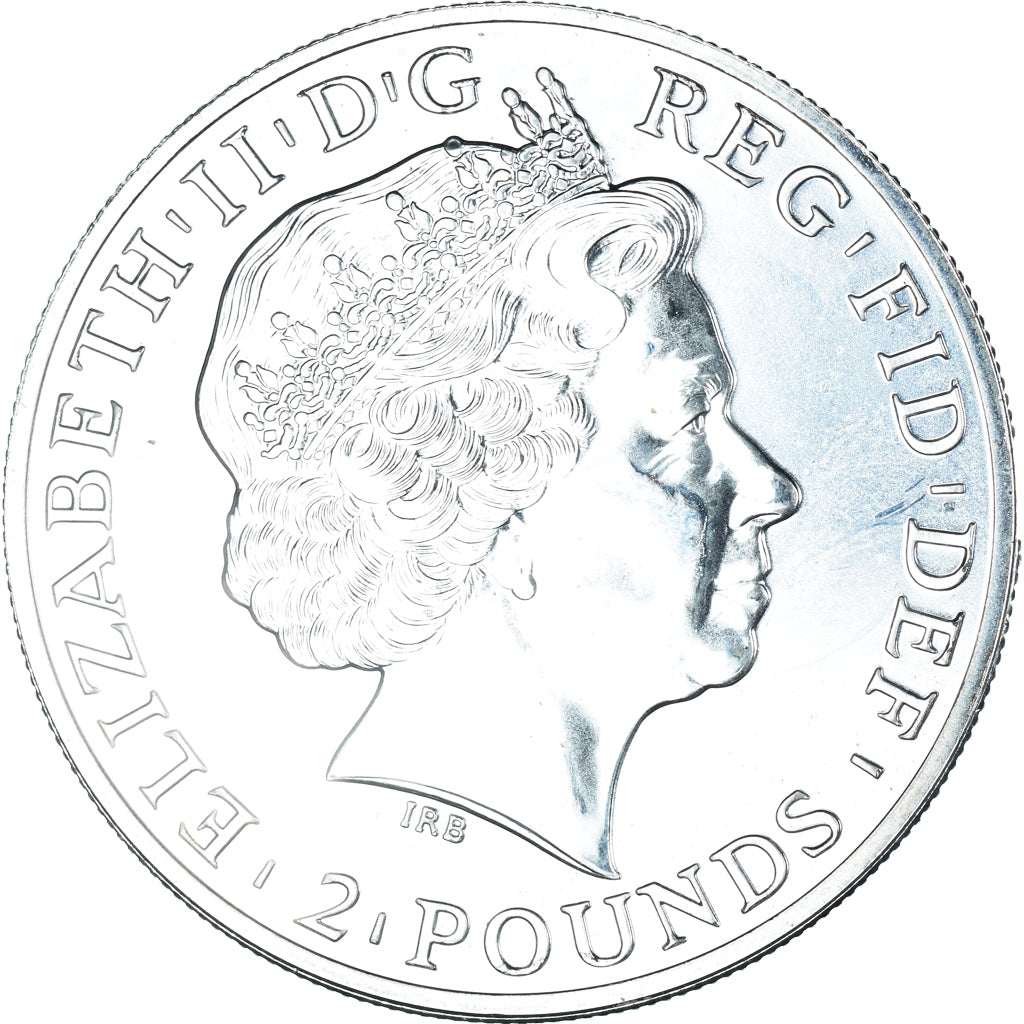 Moneda, Reino Unido, Elizabeth II, Britannia, 2 pounds, 1 Oz, 2011, British