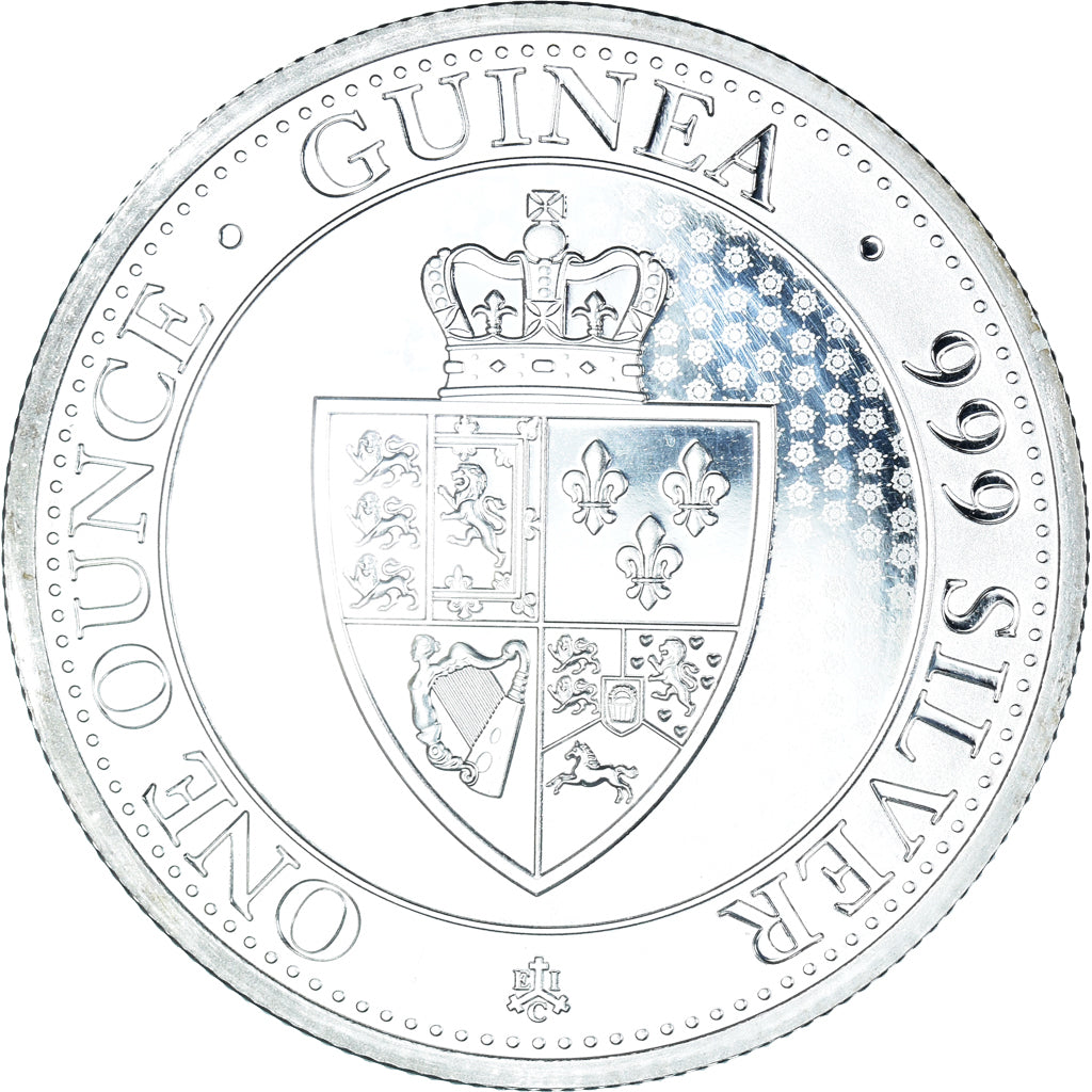 Coin, Saint Helena, Elizabeth II, Spade Guinea, £1, 1 Oz, 2018, Sunshine Mint