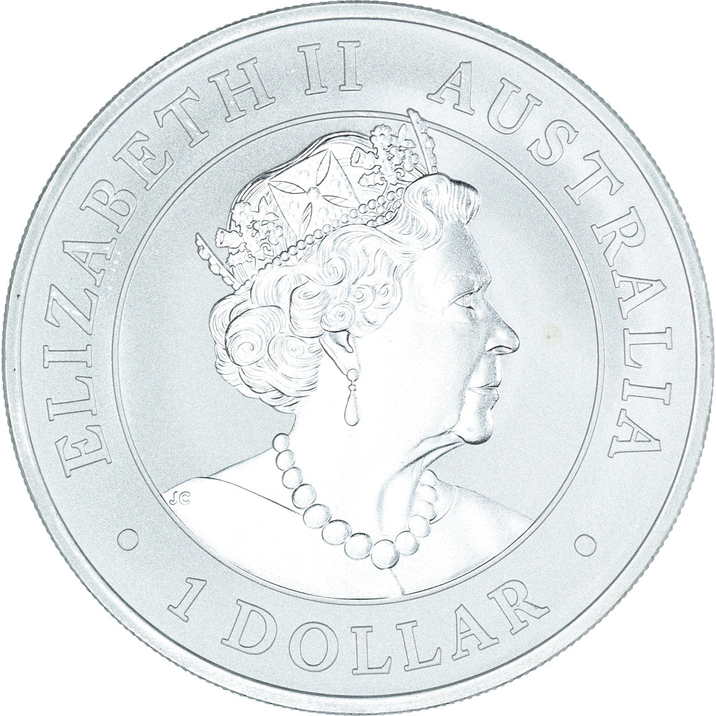 Moneta, Australia, Elizabeth II, Super Pit, 1 Dollar, 1 Oz, 2019, Perth, FDC