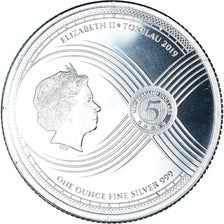 Moneta, Tokelau, Elizabeth II, Chronos, 5 dollars, 1 oz, 2019, Bratislava