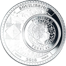 Monnaie, Tokelau, Elizabeth II, Equilibrium, 5 dollars, 1 oz, 2018, Bratislava