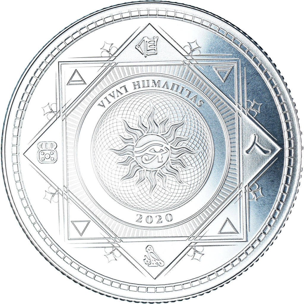 Coin, Tokelau, Elizabeth II, Vivat Humanitas, 5 dollars, 1 oz, 2020, Bratislava