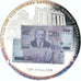 Coin, Liberia, goodbye greek currency, 10 Dollars, 2002, Colourized, MS(65-70)