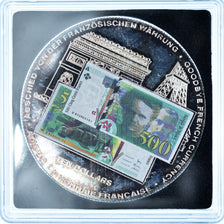 Coin, Liberia, goodbye french currency, 10 Dollars, 2002, Colourized, MS(65-70)