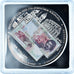 Coin, Liberia, goodbye italian currency, 10 Dollars, 2002, Colourized