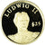 Munten, Liberia, Ludwig II, 25 Dollars, 2000, American Mint, FDC, Goud