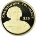 Coin, Liberia, Christophe Colomb, 25 Dollars, 2000, American Mint, MS(65-70)