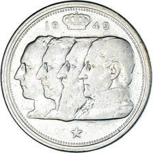 Moneta, Belgio, Régence Prince Charles, 100 Francs, 100 Frank, 1949, Bruxelles