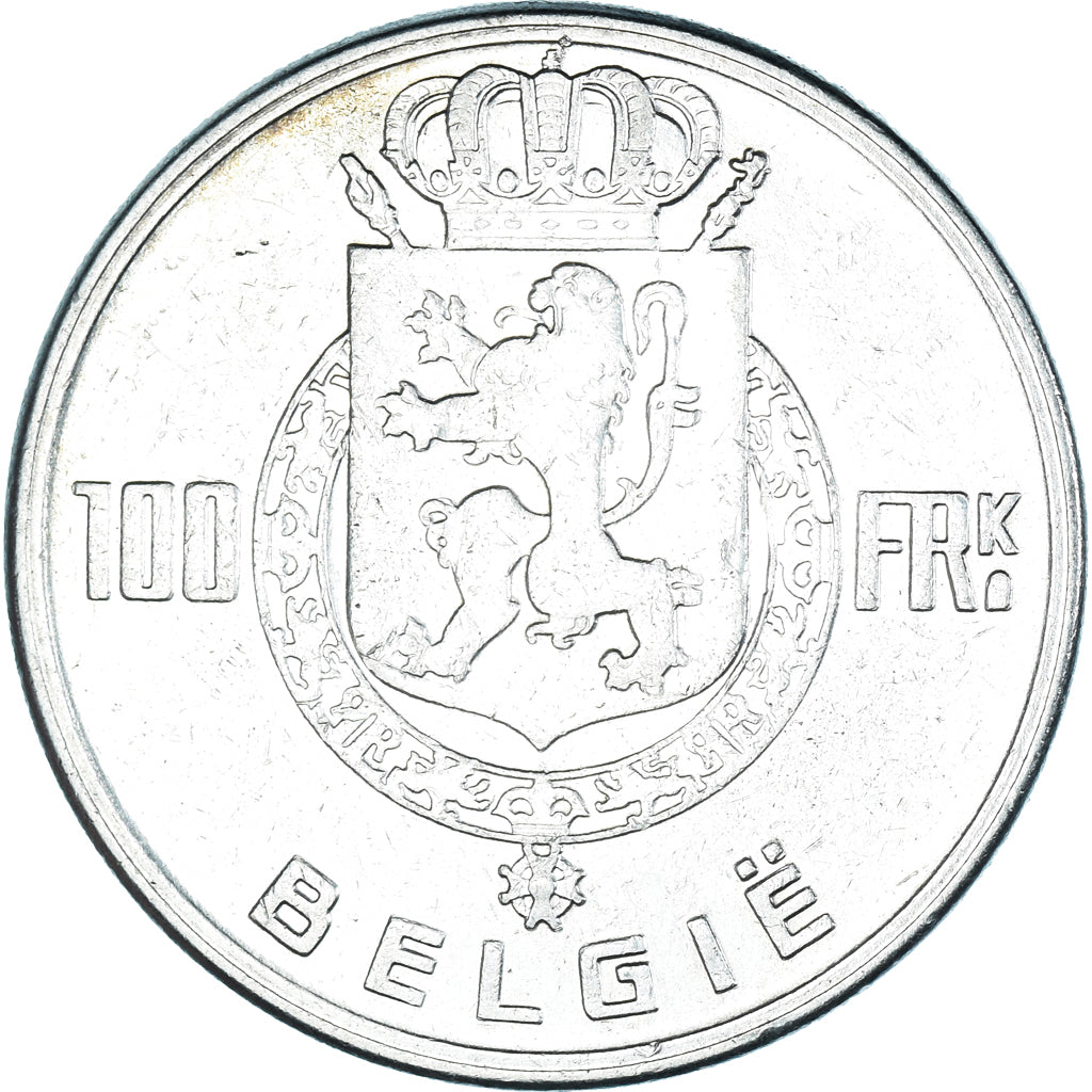 Coin, Belgium, Régence Prince Charles, 100 Francs, 100 Frank, 1949, Bruxelles