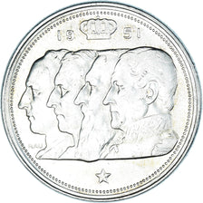 Moneta, Belgio, 100 Francs, 100 Frank, 1951, Bruxelles, BB+, Argento, KM:139.1