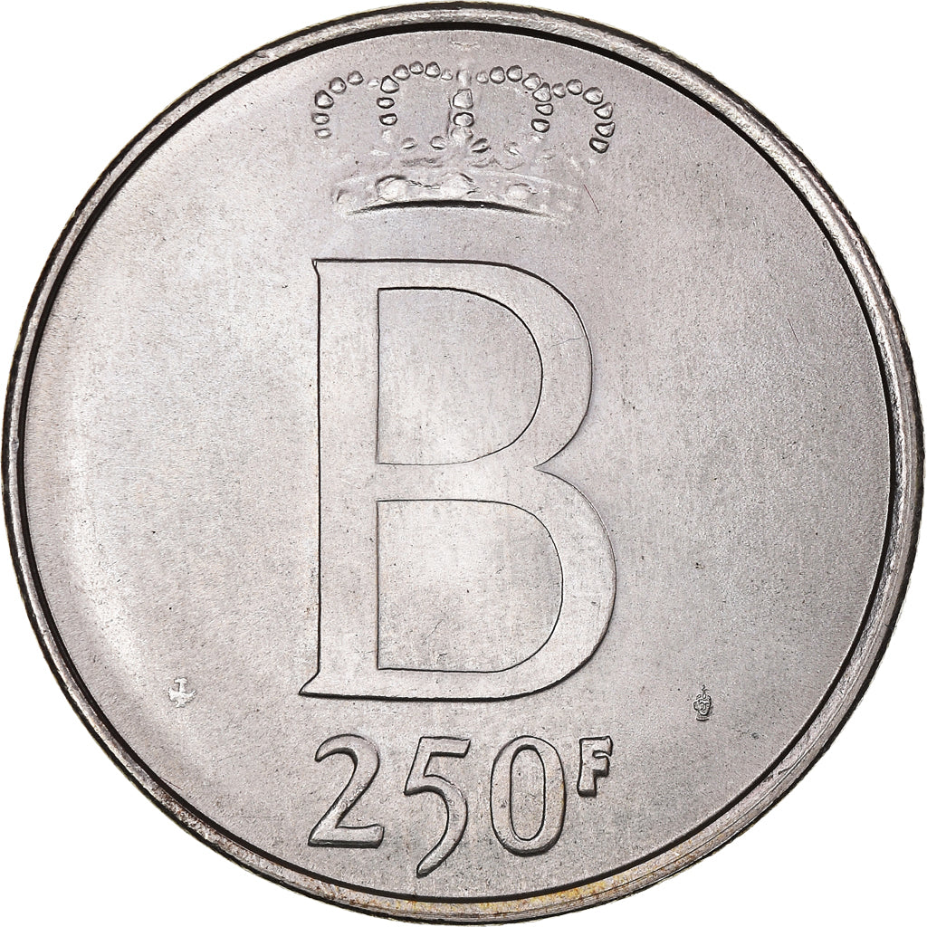 Moneta, Belgio, Baudouin I, 250 Francs, 250 Frank, 1976, Brussels, SPL-