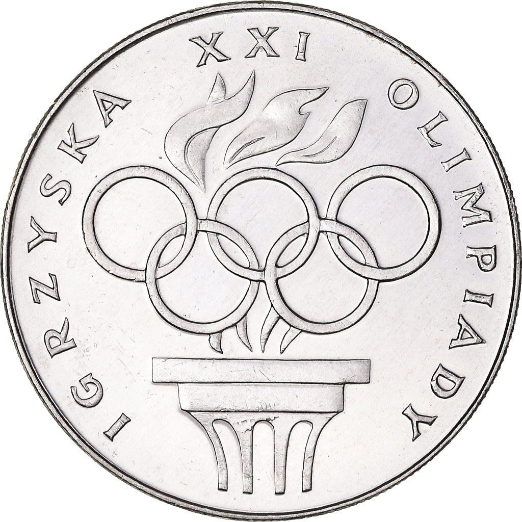 Monnaie, Pologne, XXI Olympiad, 200 Zlotych, 1976, Warsaw, SUP+, Argent, KM:86