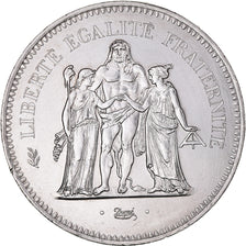 Coin, France, Hercule, 50 Francs, 1976, Paris, AU(55-58), Silver, KM:941.1