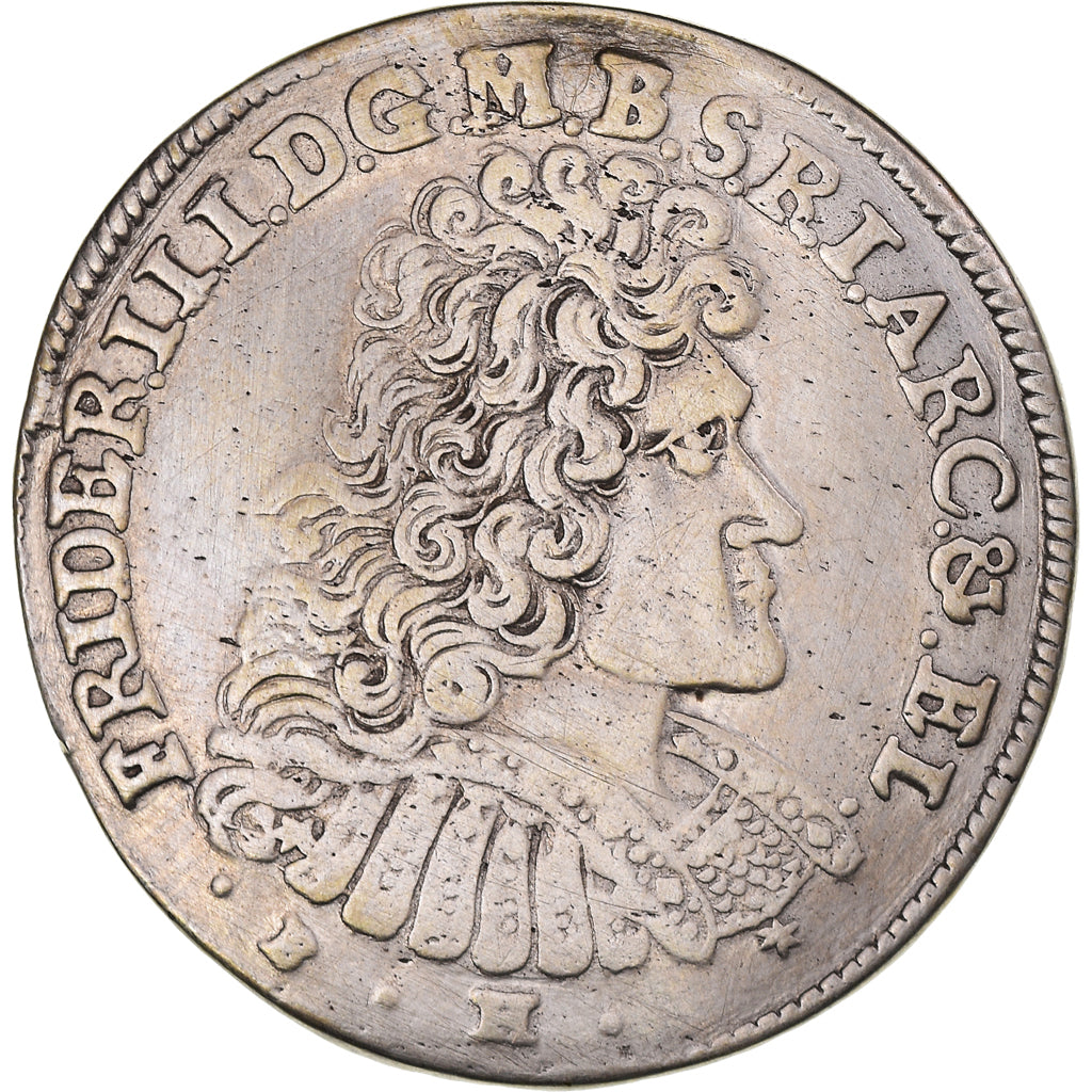 Monnaie, Etats allemands, BRANDENBURG, Friedrich Wilhelm, 2/3 Thaler, Gulden