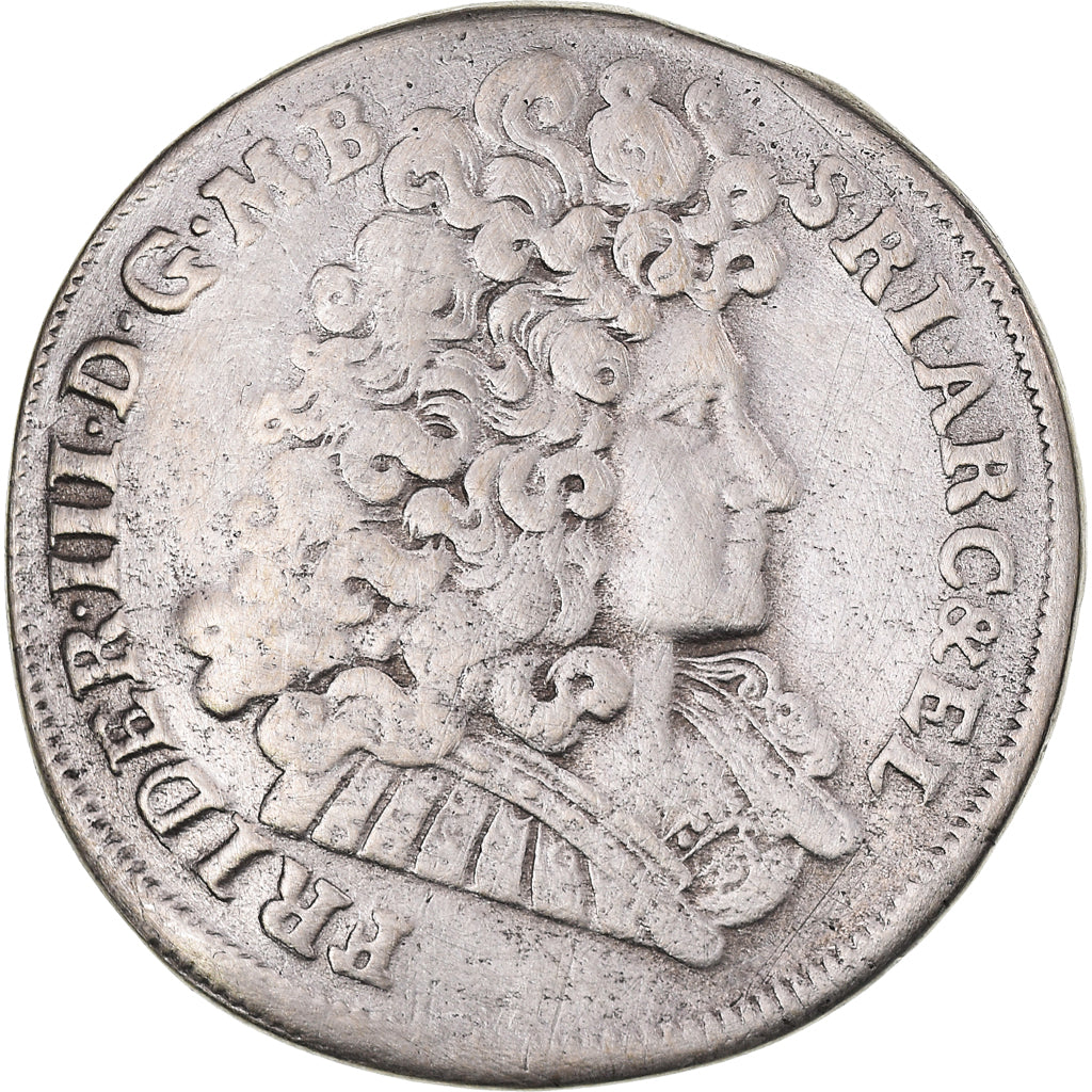Münze, Deutsch Staaten, BRANDENBURG, Friedrich III, 2/3 Thaler, Gulden, 1690