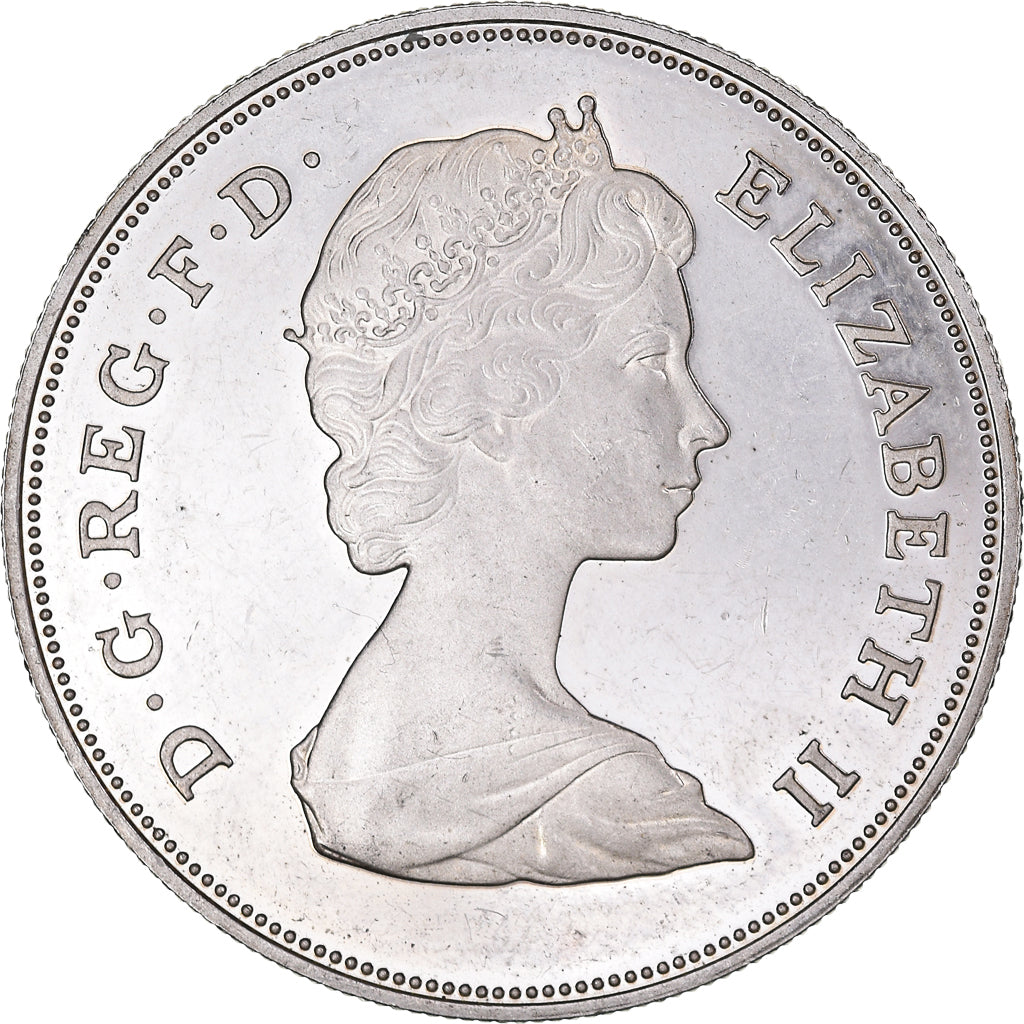 Coin, Great Britain, Elizabeth II, 25 New Pence, 1980, British Royal Mint