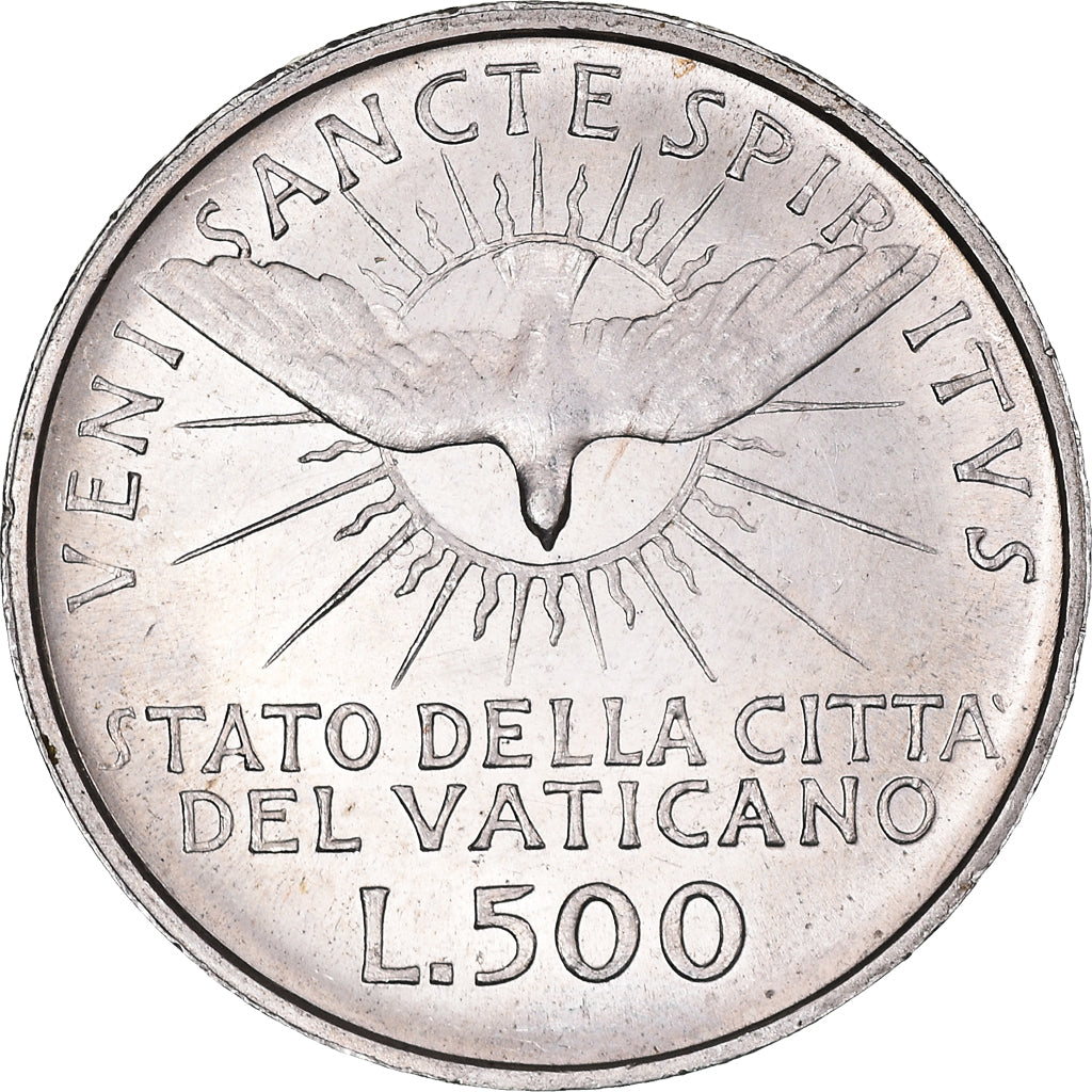 Moneta, CITTÀ DEL VATICANO, Sede Vacante, 500 Lire, 1963, Roma, SPL, Argento