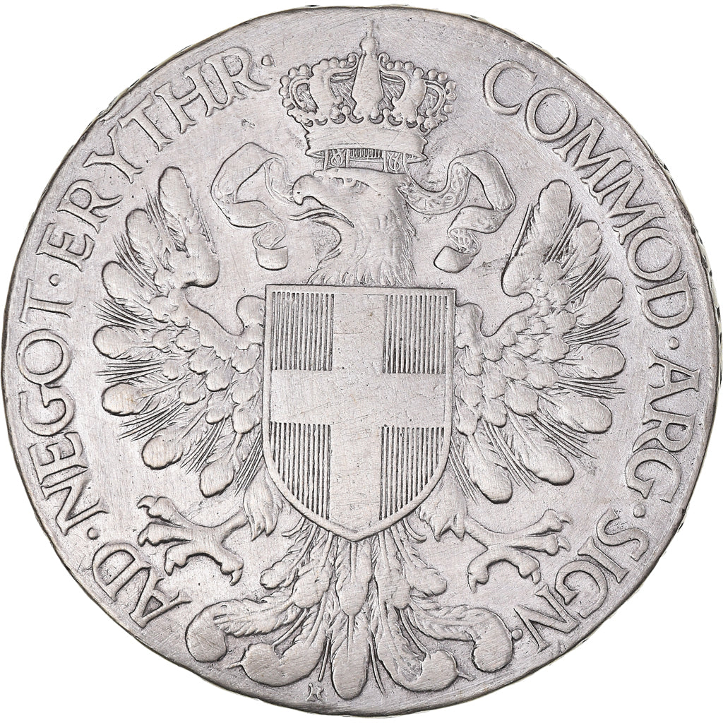 Moneta, Eritrea, Vittorio Emanuele III, Tallero, 1918, Rome, BB, Argento, KM:5